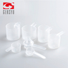 GENSYU New Design 1.25ml 2ml 5ml 10ml Clear Plastic Measuring Scoop 5ml 30ml for Powder with Plastic Jars