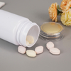 Plastic White Medicine Pill Capsule Bottles