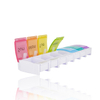 Factory Price Weekly 7 Day Medicine Plastic Pill Organizer Box/Travel Pocket Pill Box