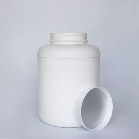 Empty Plastic Protein Big Gallon Canister