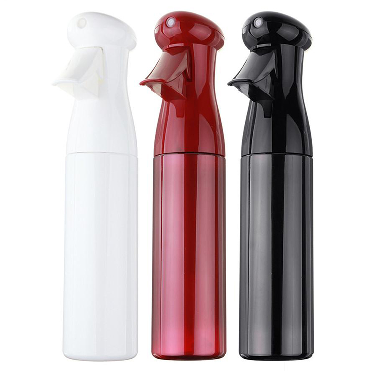 Customized Salon Hairdressing PET Canister with Sprayer