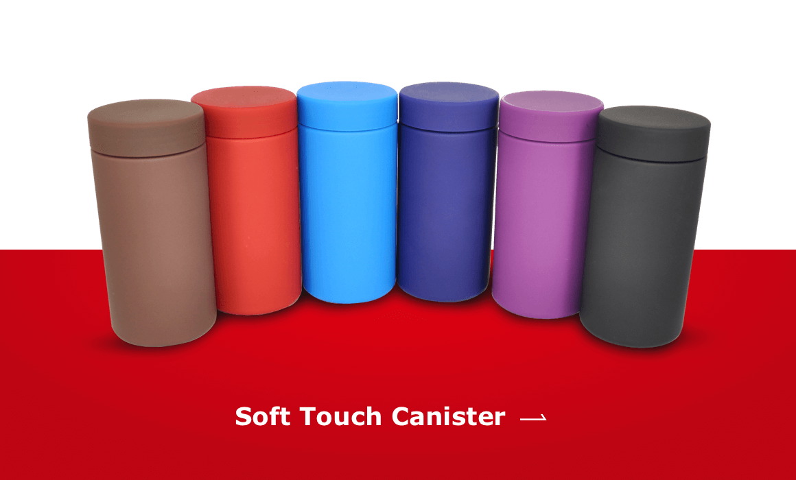 soft touch canister