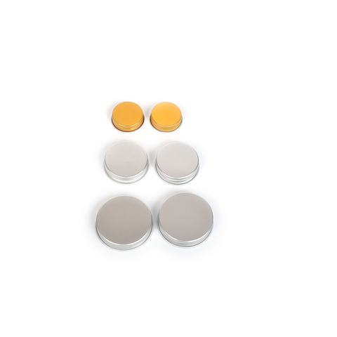 China Factory High Quality 33mm 38mm 45mm 53mm 70mm 89mm Aluminum Foil Cover Unishell Metal Cap Screw Cap For Bottle Packaging 