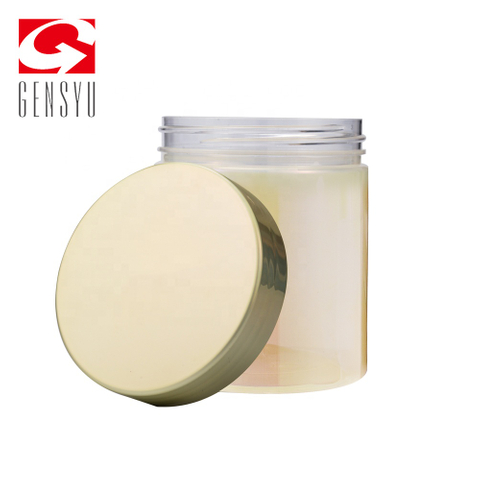 Colorful Capsule Iridescent Jar with Screw Cap