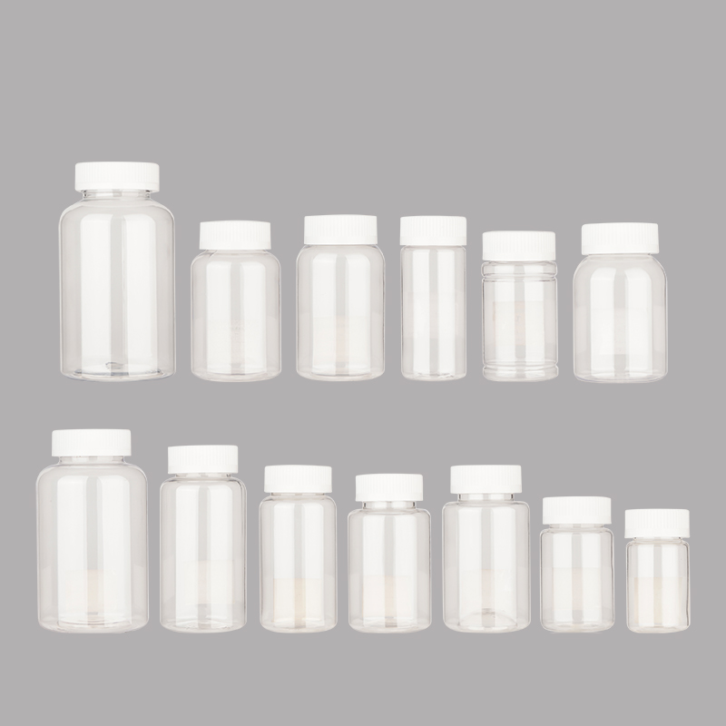 Empty Pharmacy PET Canister with Child Resistant Cap 
