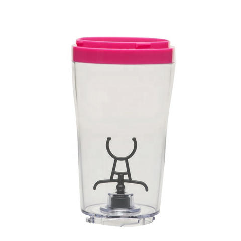 Pink Innovative Protein Mixer&Click Shaker