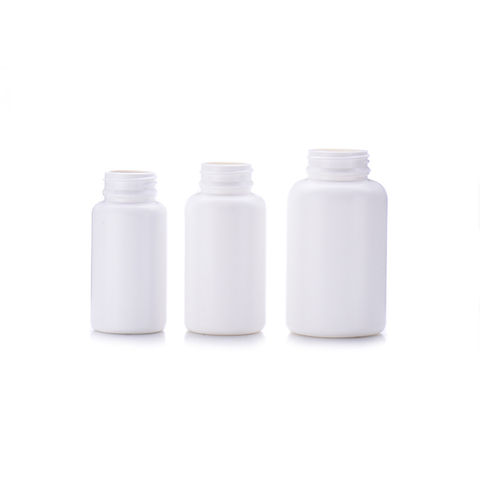White Plain Canister Packaging for Protein