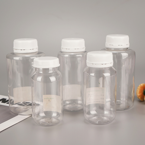 Wholesale Clear Customized PET Pill Bottles