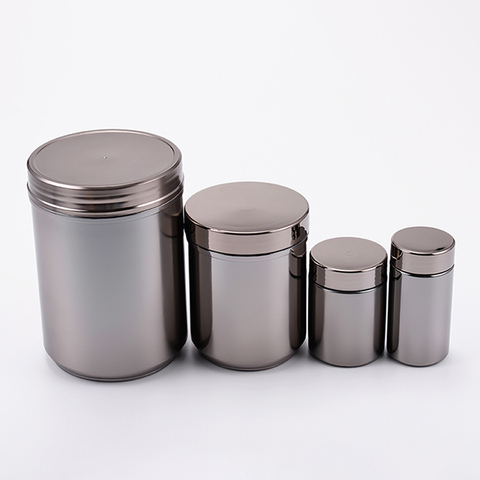 Powder Round Plastic Bottle White Hdpe Plastic Bottle Pill Uv Glossy Plastic Bottles Dietary Supplement Bottles 