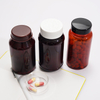 Hot Sale Amber Medicine Capsule Pill Bottles Packaging
