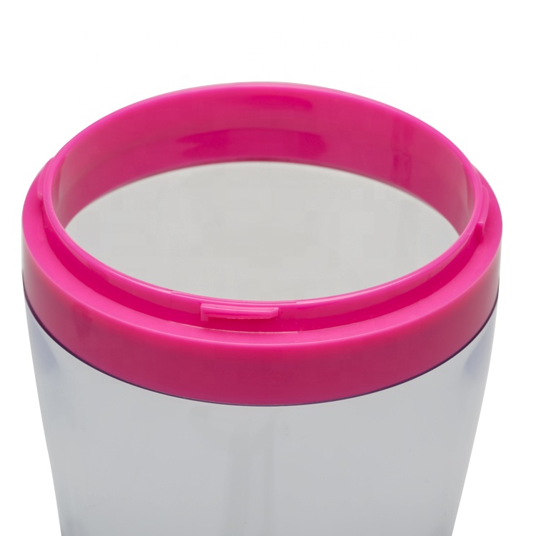 Pink Innovative Protein Mixer&Click Shaker