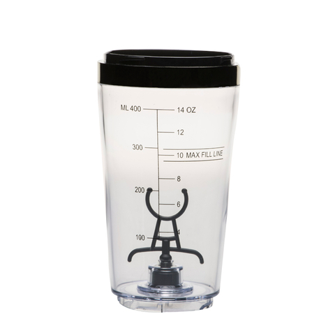 Green Insulated Metal Mixer&Click Shaker for Health