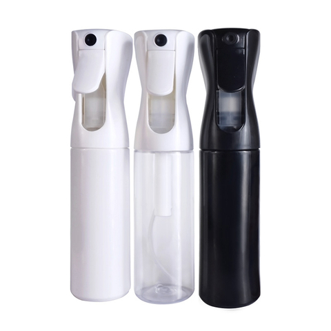 Customized Salon Hairdressing PET Canister with Sprayer