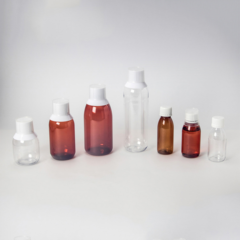 Custom Size Plastic Pill Bottles, HDPE/PET Pharmaceutical Capsule Pill Bottle With Seal, Medicine Vitamin Bottles Containers 