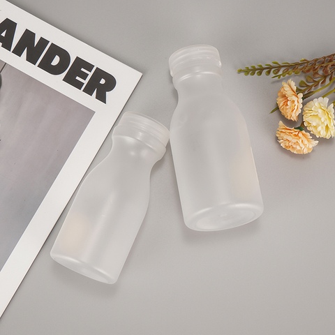 Plastic Matte Medicine Pill Capsule Bottles