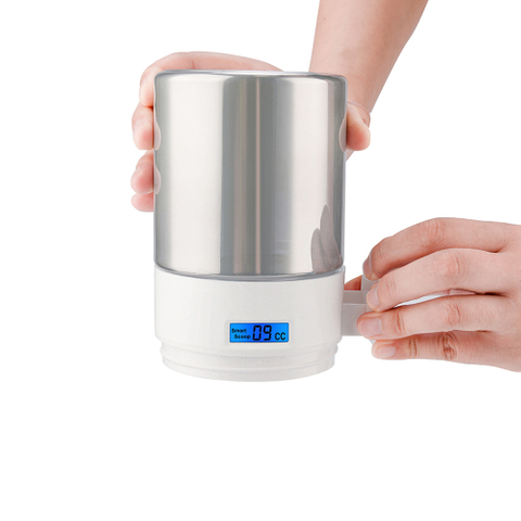 GENSYU Hygiene Smart Cap Rationing Groove Scoopless Sports Nutrition Bottle Packaging Protein Powder Canister 