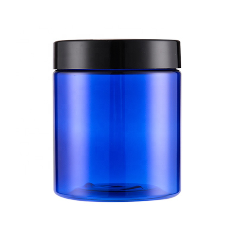 Wholesale Gensyu Empty 500ml 700ml PET Clear Candy Jar Food Gift Bottle With Lid Pill Capsule Container 