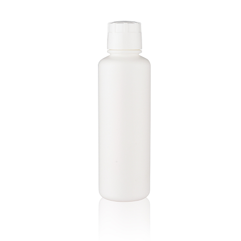 White Classic Liquid Bottle with Printed Logo