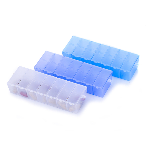Fashionable Plastic Pill Box &Funnel for Capsule