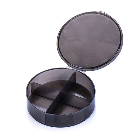 Colorful Pill Box &Funnel with Easy Open for Capsule