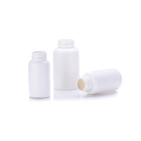 White Plastic Protein Powder Bottle for Protein