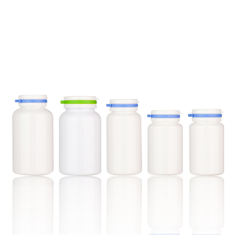 Generic Prescription Pill PET Canister with Lids