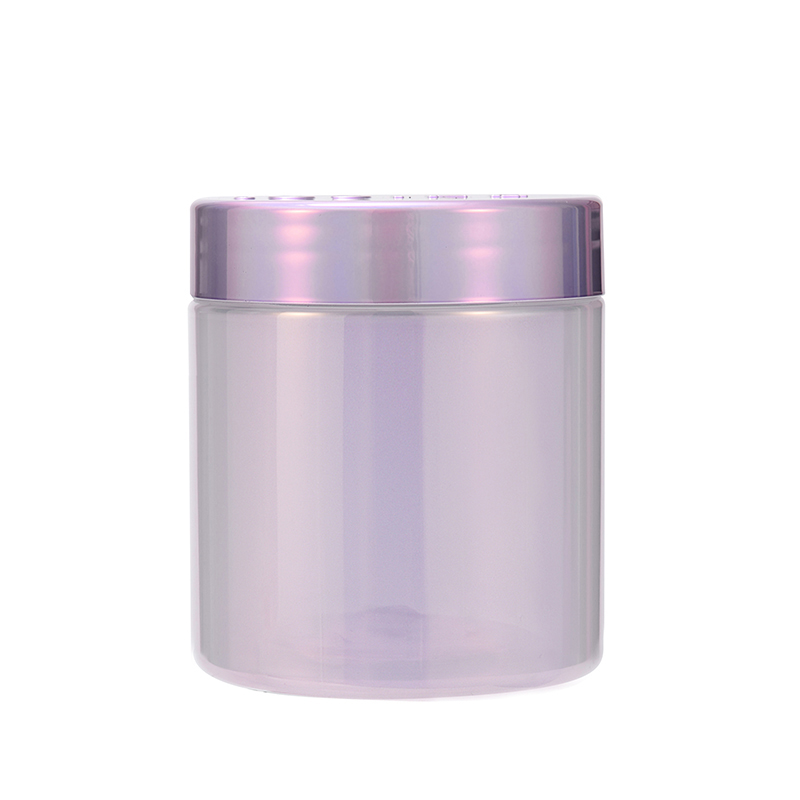 China Supplier GENSYU Factory Price Colorful Empty Sports Nutrition Packaging Iridescent Protein Powder Canister 