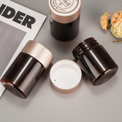  Plastic Pill Tablet Medicine Vitamin Bottles Container