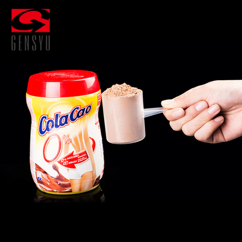 GENSYU New Design 1.25ml 2ml 5ml 10ml Clear Plastic Measuring Scoop 5ml 30ml for Powder with Plastic Jars