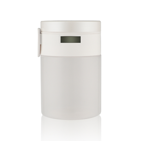 GENSYU High-efficiency Smart Cap Scoopless Sports Nutrition Bottle Packaging Customized Size Protein Powder Container