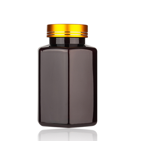 150cc 160cc 300cc Customizable Colour Hexagon Bottle Pill/Medicine/Bottle/Container