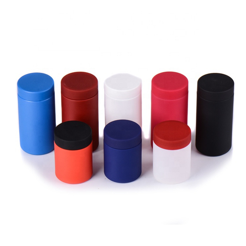 Plastic Round Protein Supplement Bottle