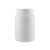 Gensyu Low Price Custom Size Empty Plastic Jar Wide Mouth Plastic Plain Jam Jar With Lids White Candy Bottle 