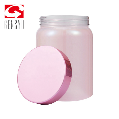 330ml PET+HDPE Screen Printing Logo Bottle with Plastic Screw Cap