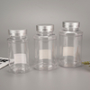 Plastic Clear Medicine Bottles with Screw Lid
