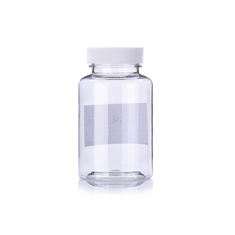 Wholesale Gensyu Empty 500ml 700ml PET Clear Candy Jar Food Gift Bottle With Lid