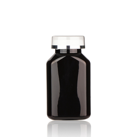 China Supplier Wholesale Customized Colors Square/Round Pill Bottle with Plastic Screw Cap