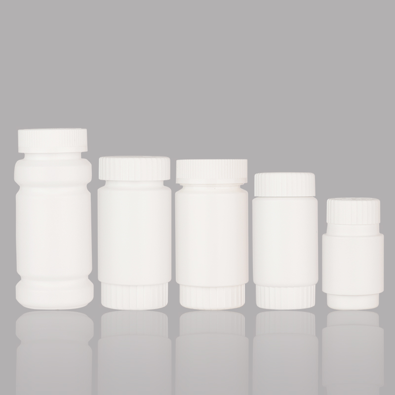 White Daily Pill PET Canister for Medication