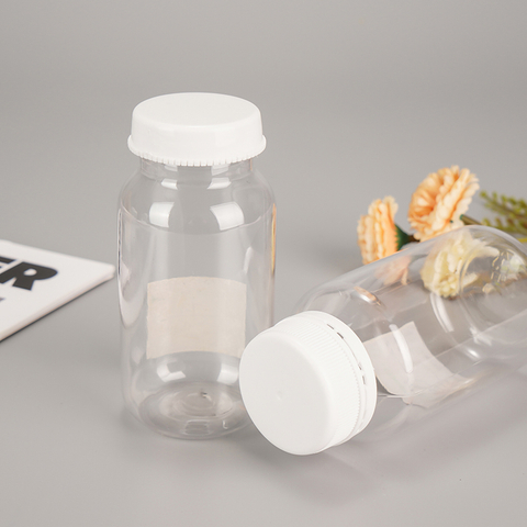 Wholesale Clear Customized PET Pill Bottles