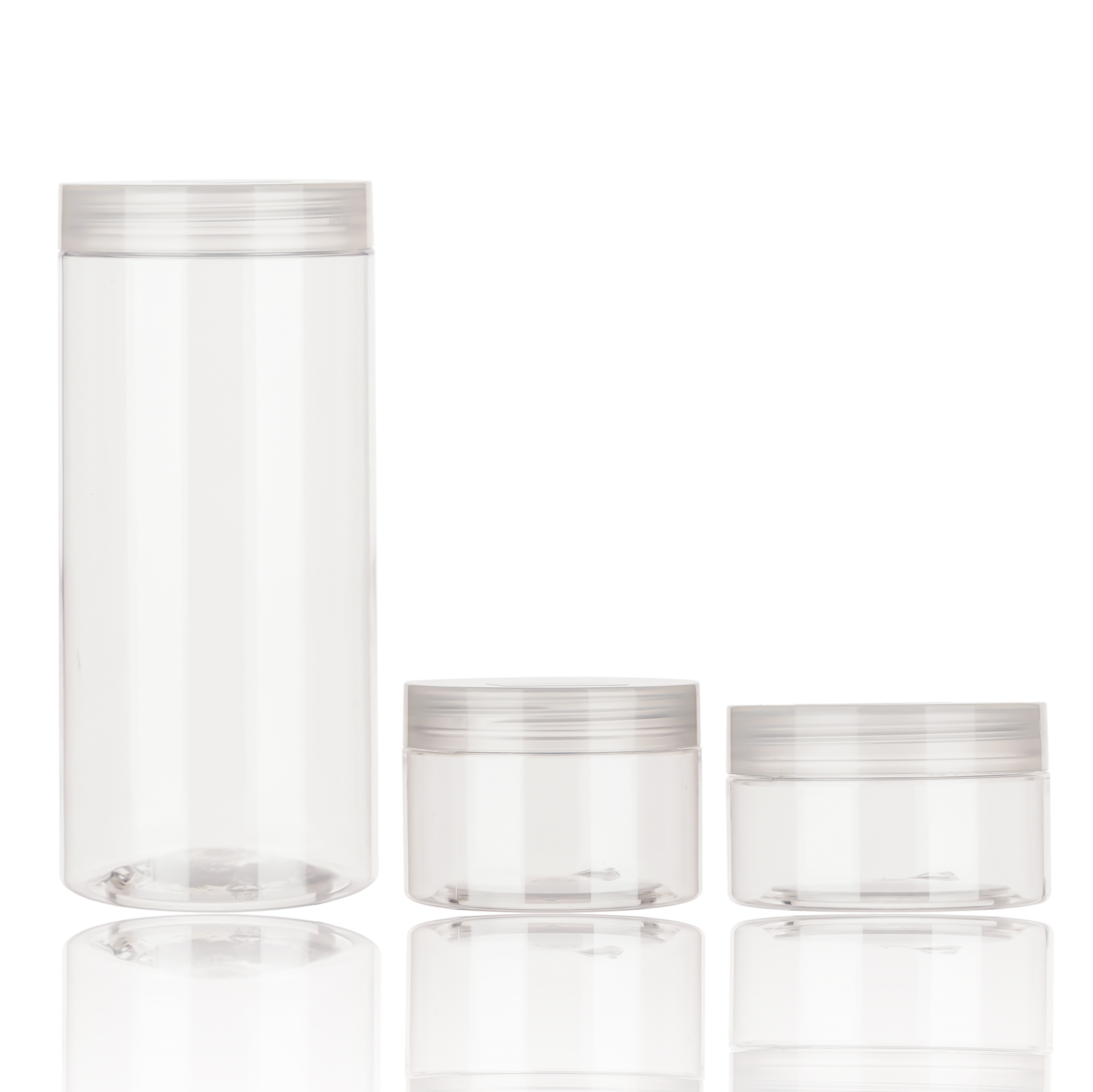GENSYU Custom Cosmetic Packaging Face Cream Skin Care Cream Plastic Jar Eye Cream Bottle