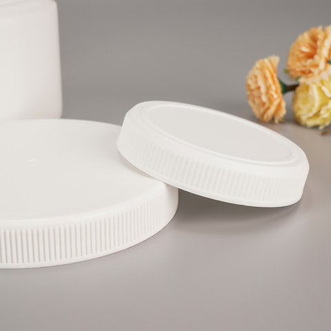 White Square Round Vitamin Tablet Capsule Pill Bottles Packaging