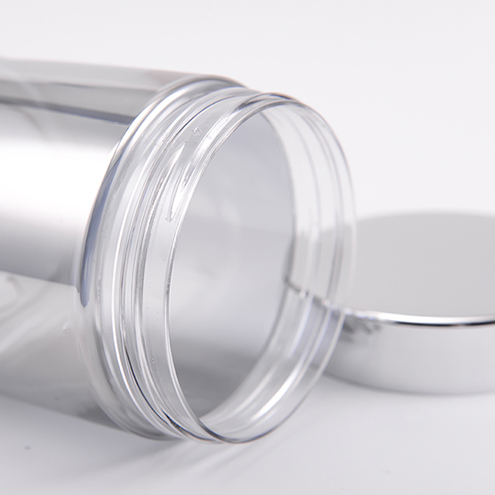 80ml Clear Plastic Health See Through Canister