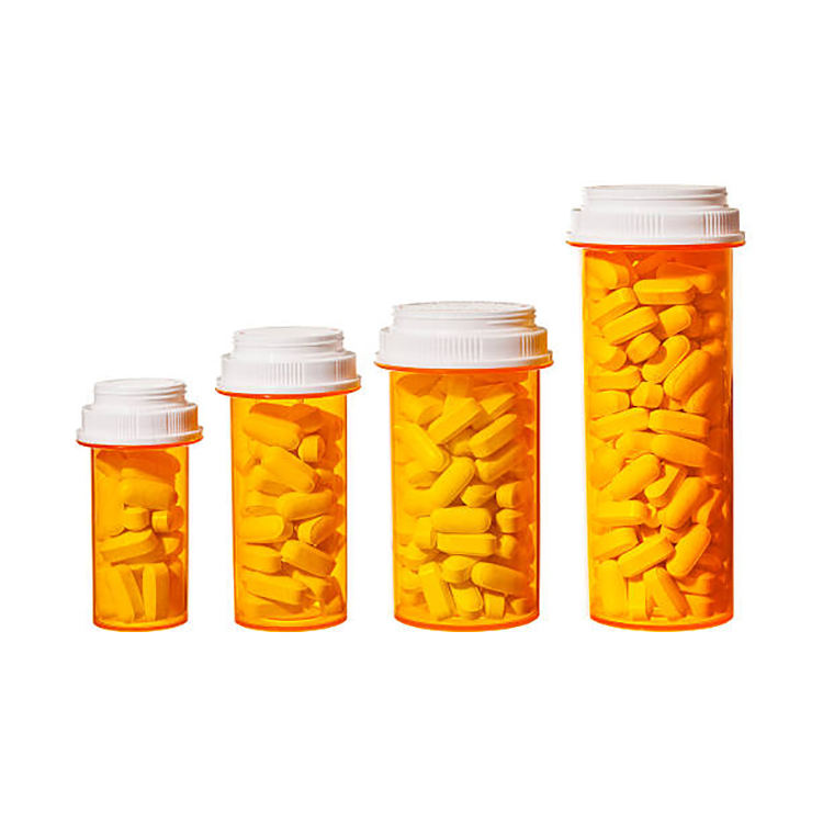 50ml Orange PET Canister for Pills