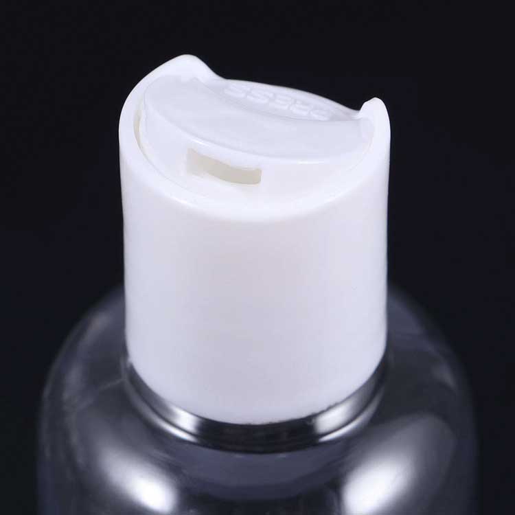 Recycle PET Canister with Top Cap for Sanitizer
