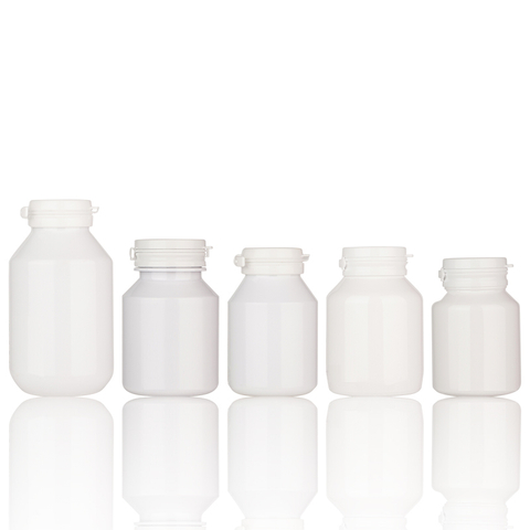 Empty Chemical Medicine PET Canister