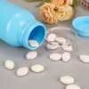 Pink&Blue Plastic Pill Tablet Medicine Bottles Jars