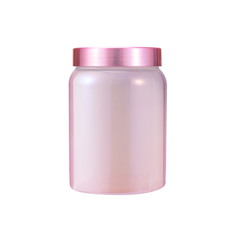 China Supplier GENSYU Factory Price Colorful Empty Sports Nutrition Packaging Iridescent Protein Powder Canister 