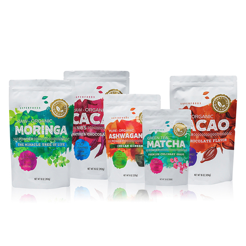 Food Candy Snack Packaging Zip Lock Stand Up Pouch Bag 