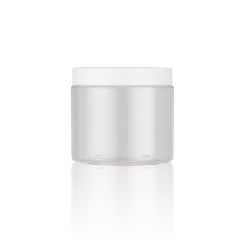 Round Transparent Food See Through Canister